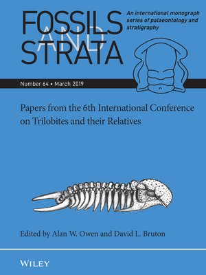 cover image of Papers from the 6th International Conference on Trilobites and their Relatives